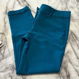 Loft slim fit skinny pant size 4 teal